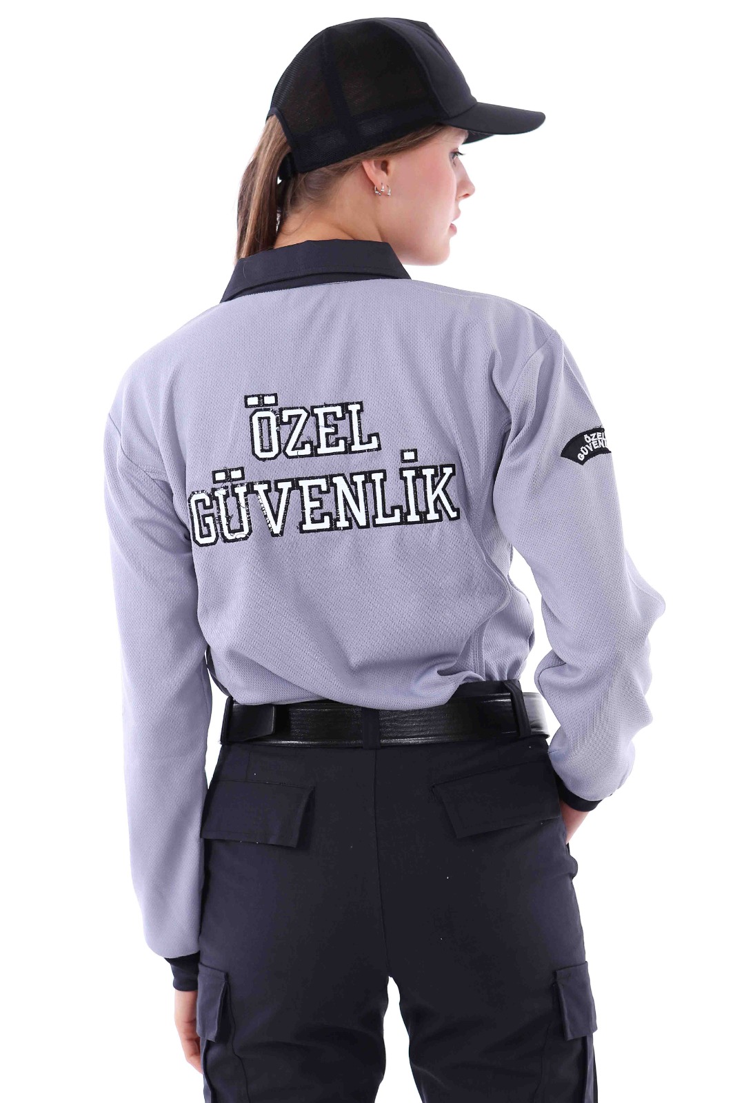 Taktik Siyah Polo Güvenlik Tişörtü - Görsel 2